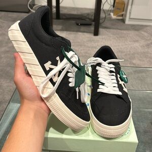 Off white sneakers